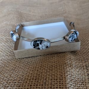 Navajo Paul Livingston white buffalo choker